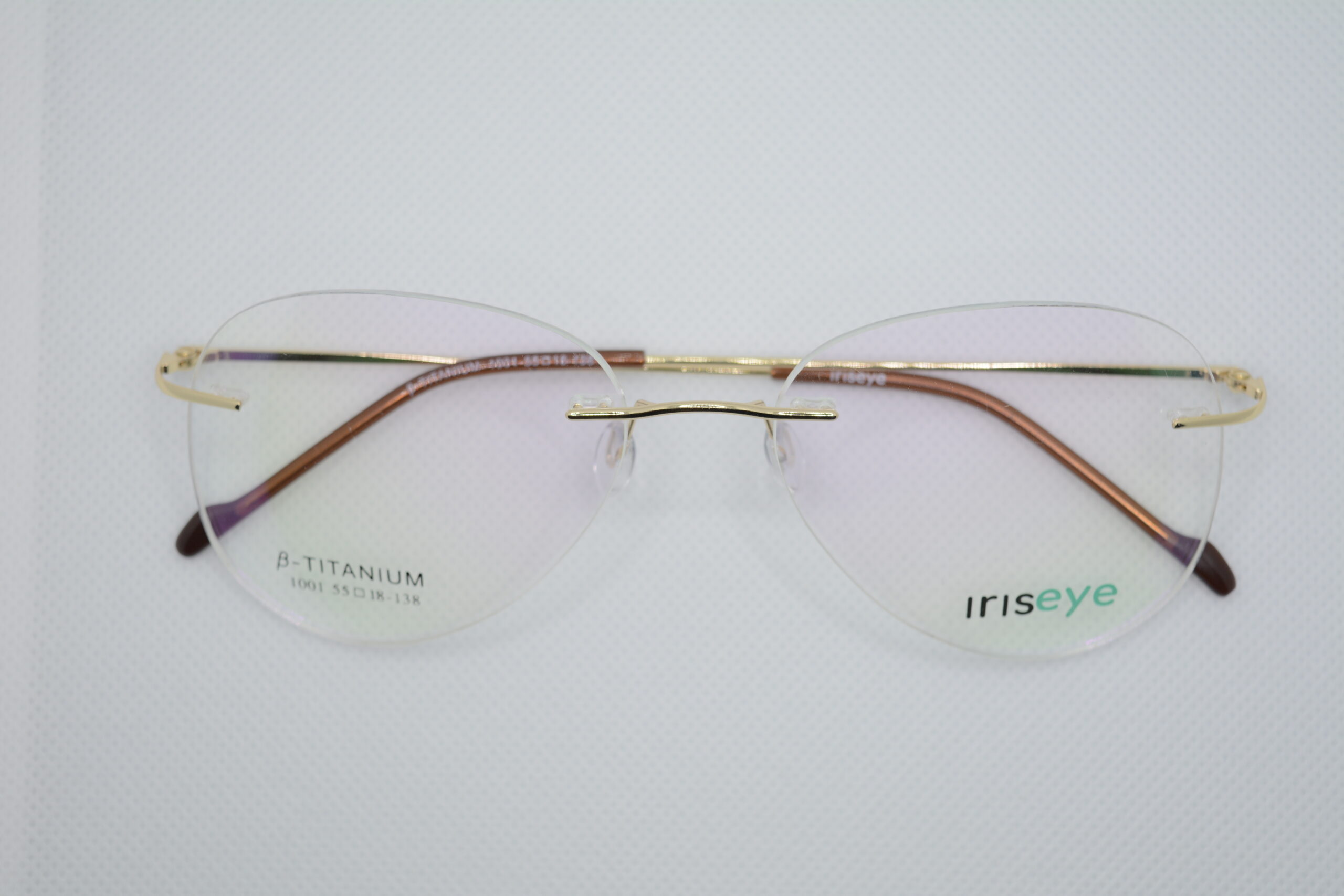 IRIS EYE TITANIUM AVIATOR FRAMES- GOLD - Image 3