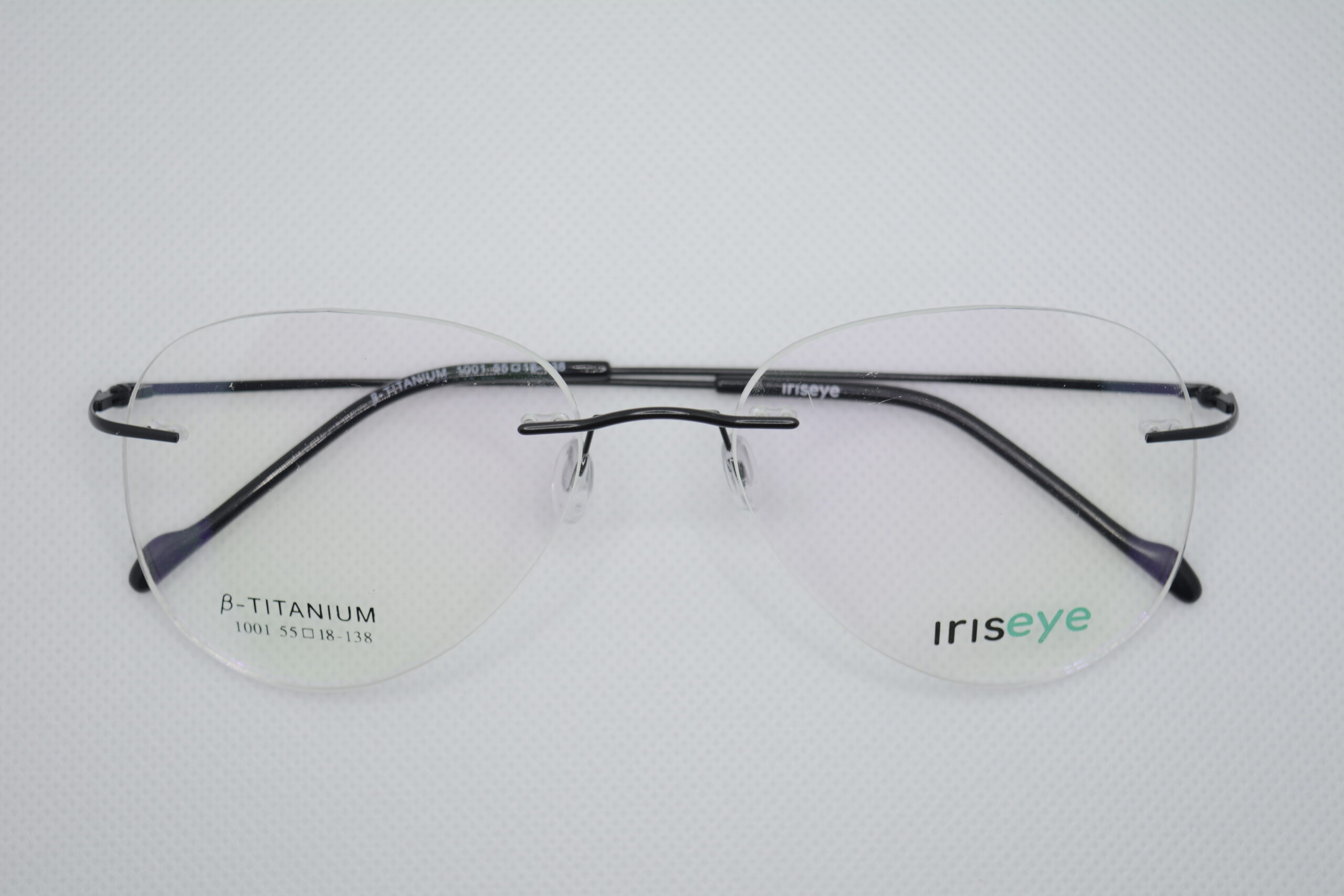 IRIS EYE TITANIUM AVIATOR FRAMES- BLACK - Image 3
