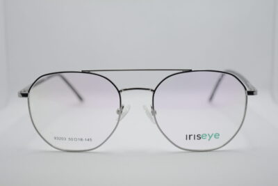 IRIS EYE AVIATORS FRAMES - DARK SILVER